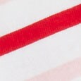Kids' striped pajama set WARM PINK CLASSIC RED factory: kids' striped pajama set for girls