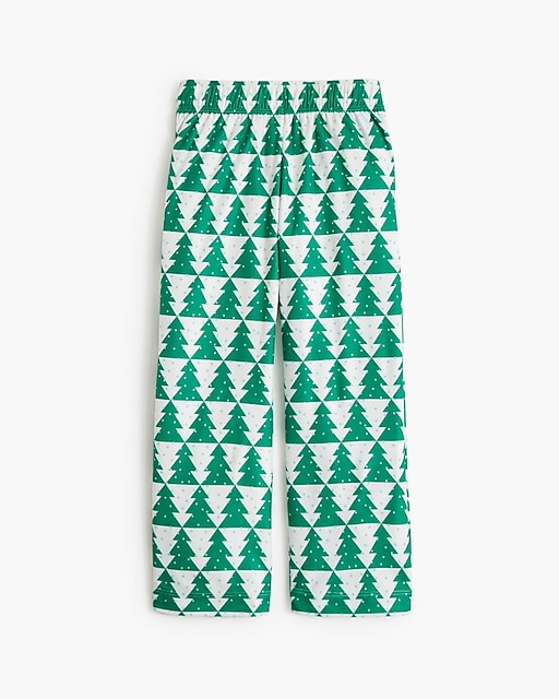  Kids' holiday tree pajama pant