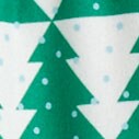 Kids' holiday tree pajama pant IVORY DEEP EMERALD factory: kids' holiday tree pajama pant for girls