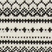 Lambswool-blend Fair Isle sweater IVORY BLACK factory: lambswool-blend fair isle sweater for men