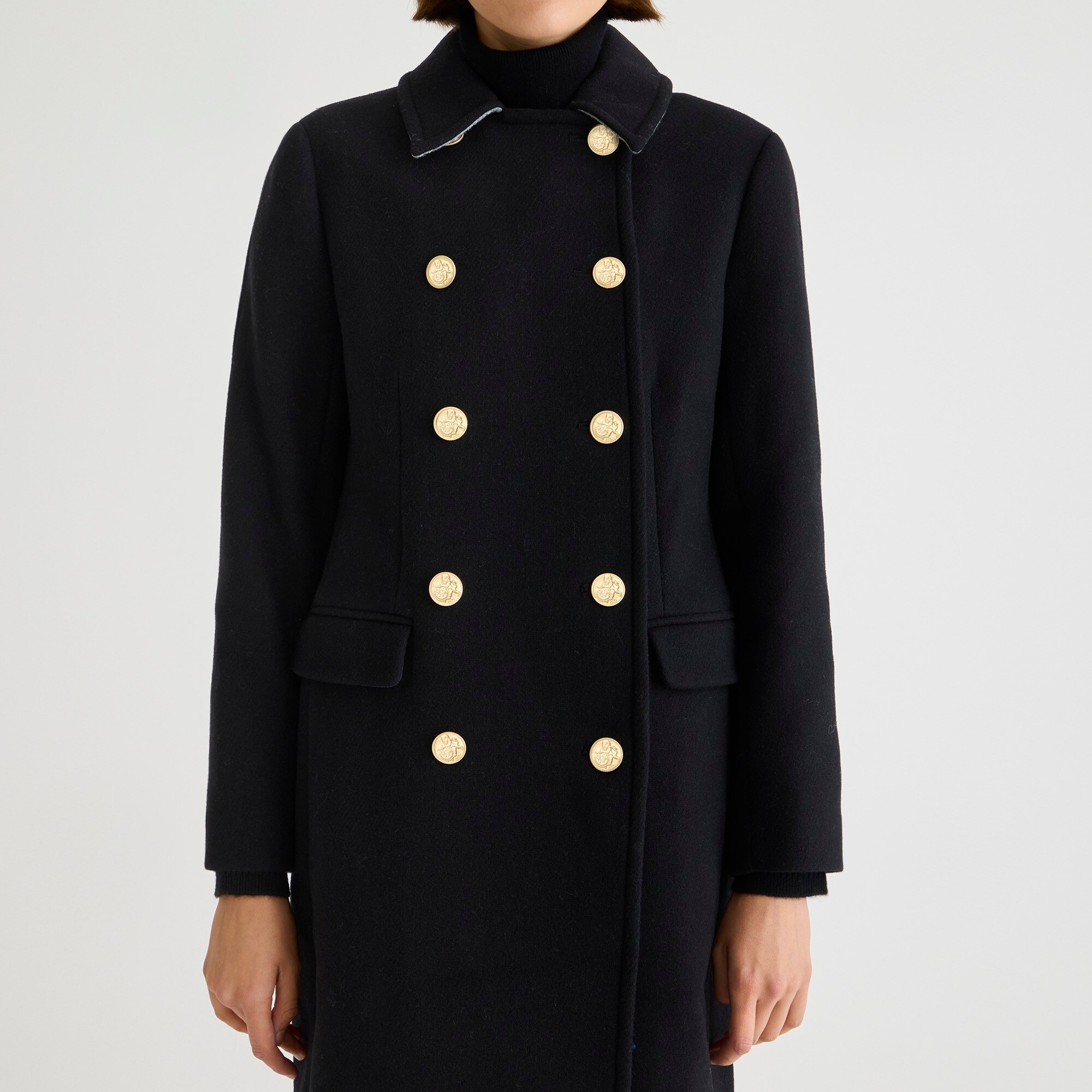 Melton Wool Coats | J.Crew