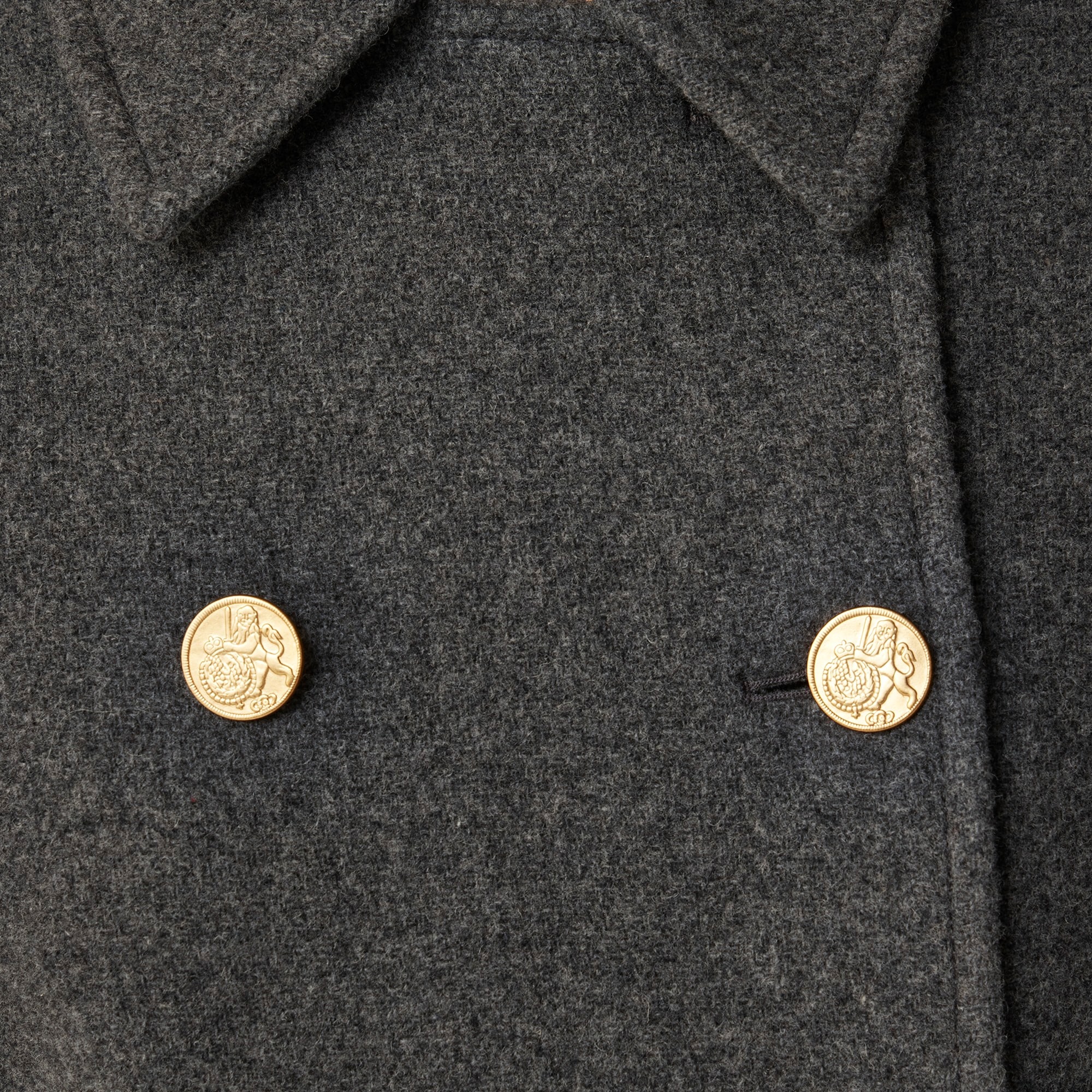 Petite Warwick topcoat in Italian stadium-cloth wool blend