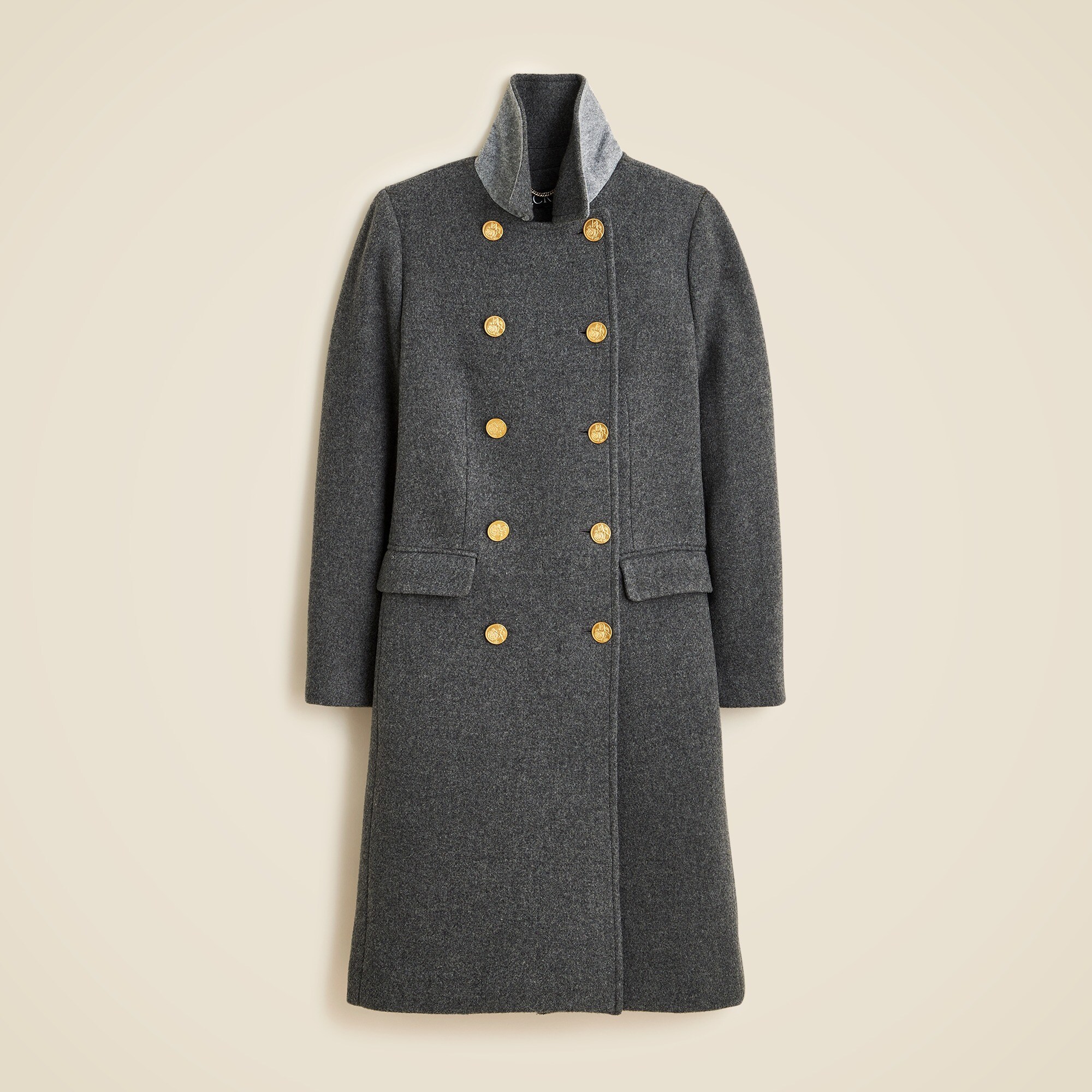 Warwick topcoat in Italian stadium-cloth wool blend