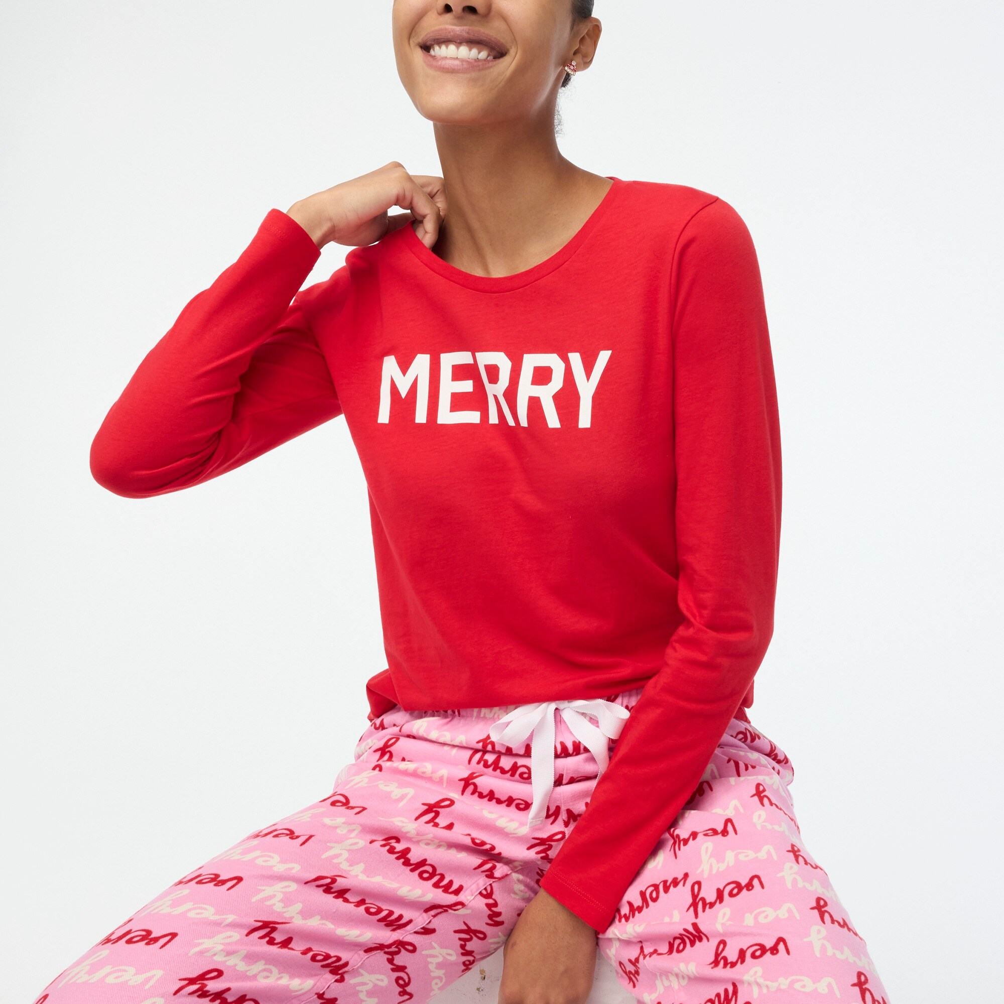 "Merry" graphic tee