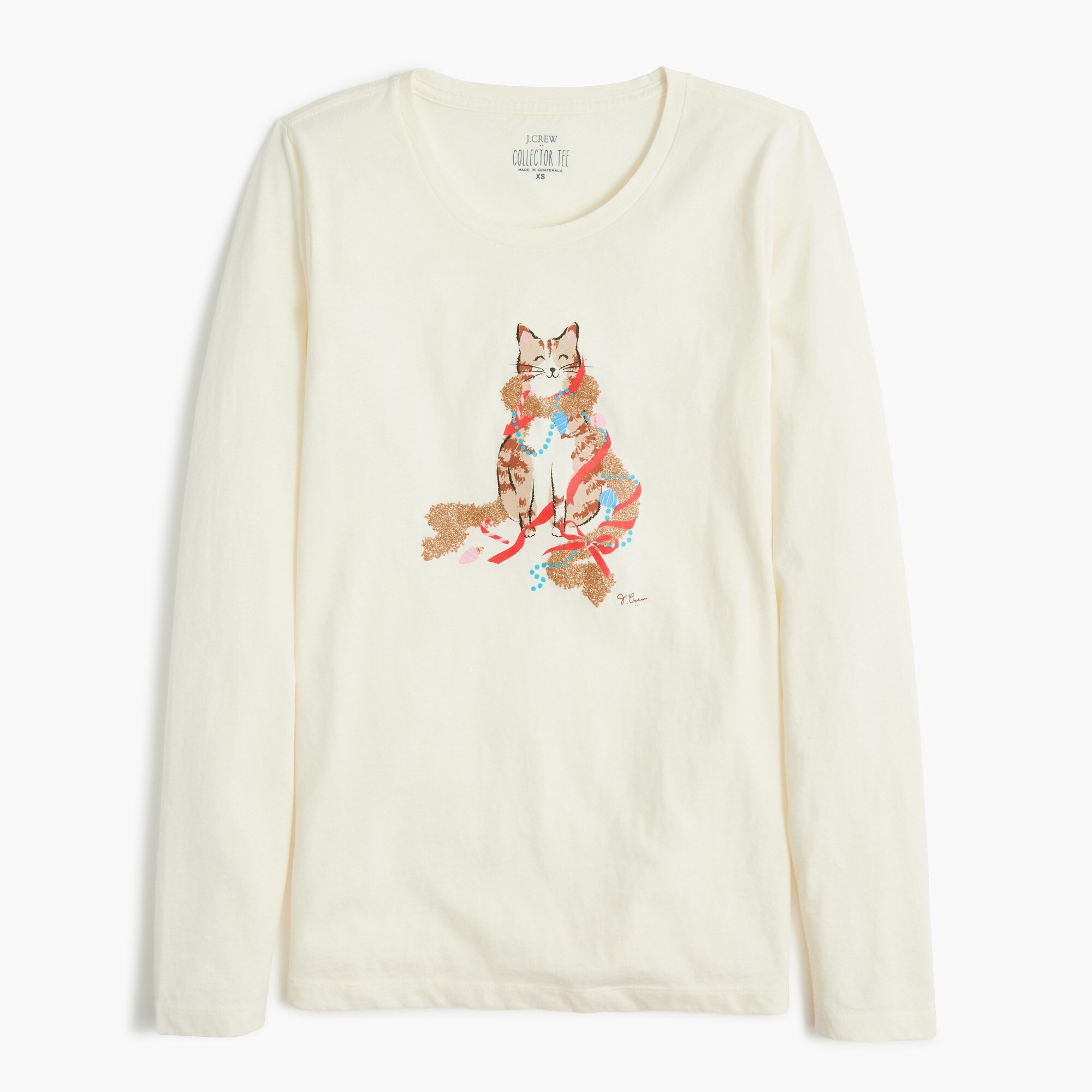HOLIDAY ホリデイ　JANE SMITH BASIC TEE Classic-fit Citrus Graphic T-shirt For Women | J.Crew