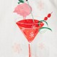 Flamingo graphic tee FLAMINGO MARTNI factory: flamingo graphic tee for women