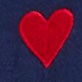 Striped heart graphic tee ENGINEERED STRIPE W HEA factory: striped heart graphic tee for women