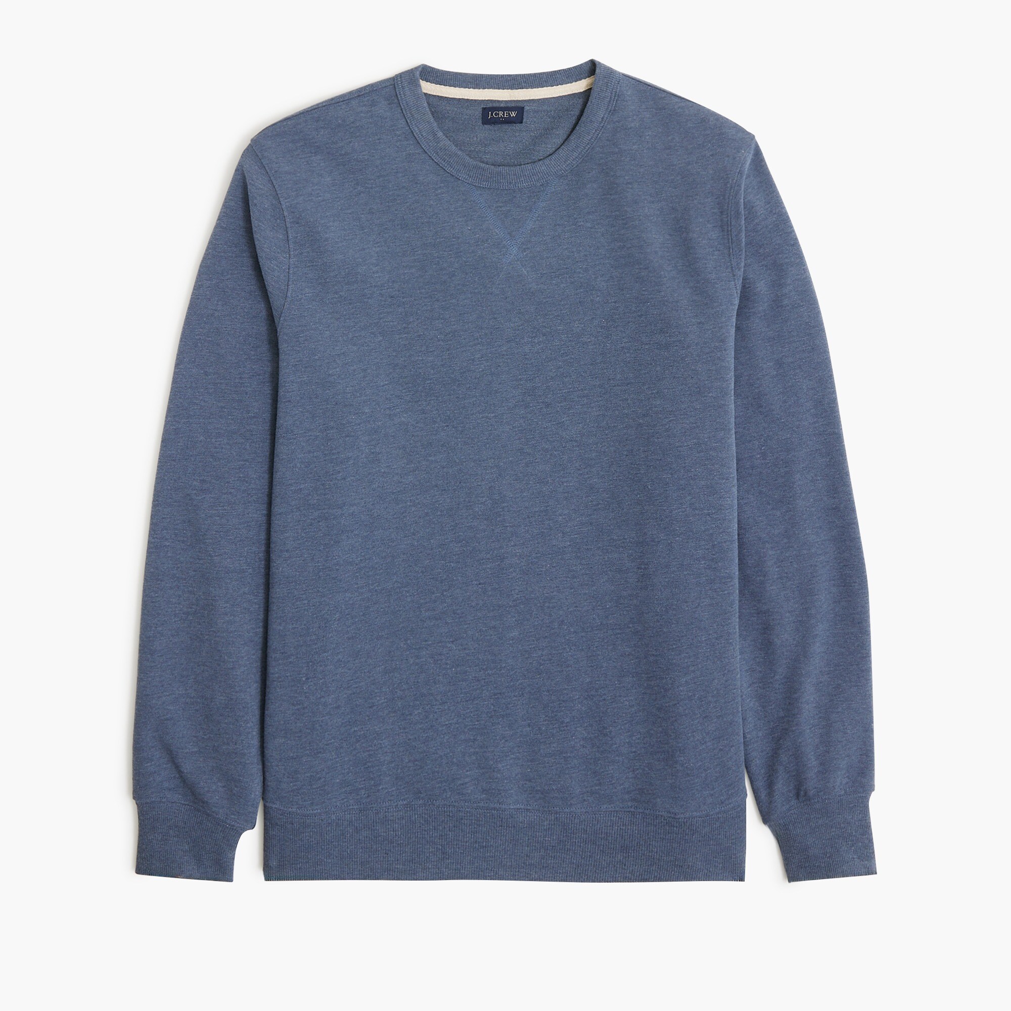 Soft cotton-blend crewneck sweatshirt