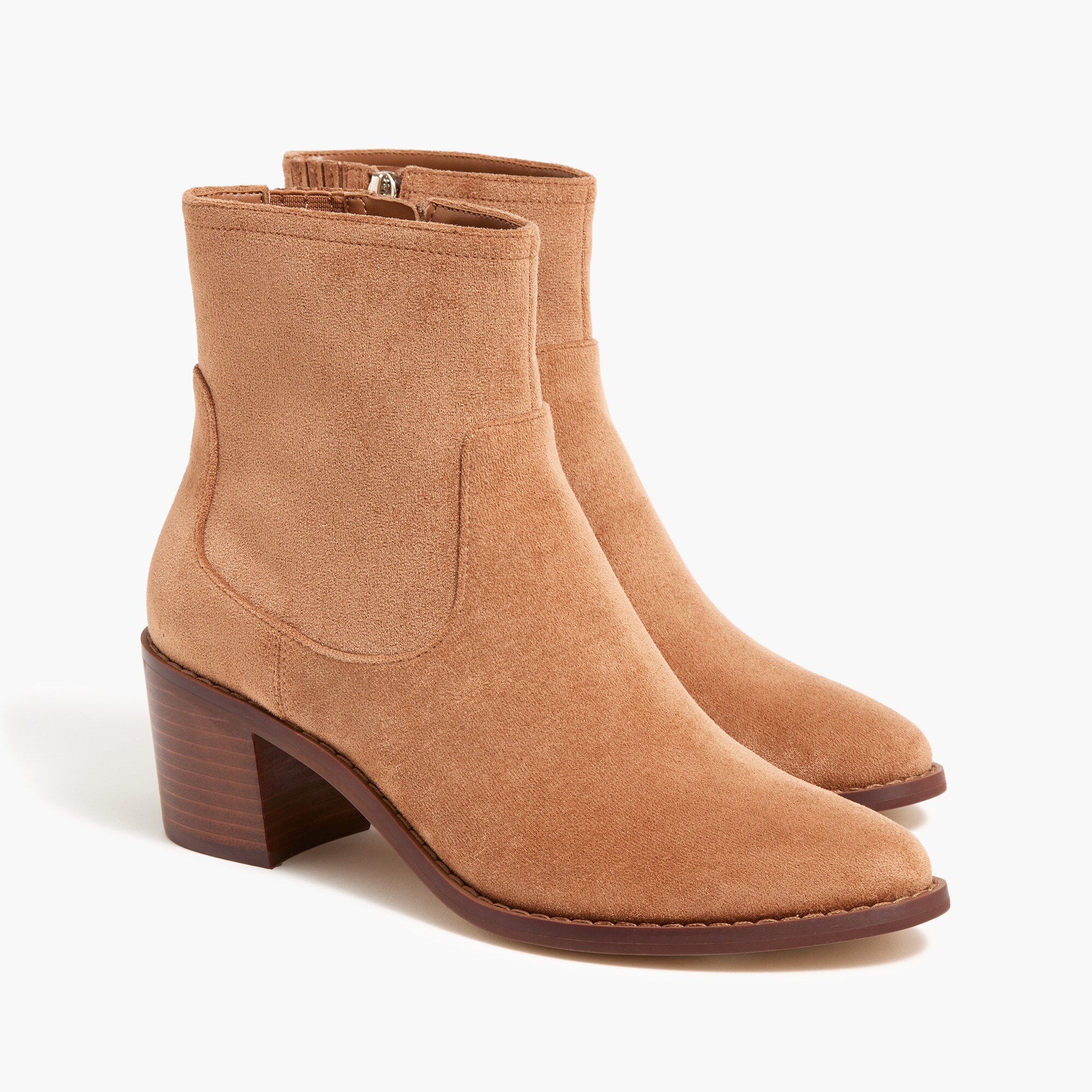 sueded boots for women
