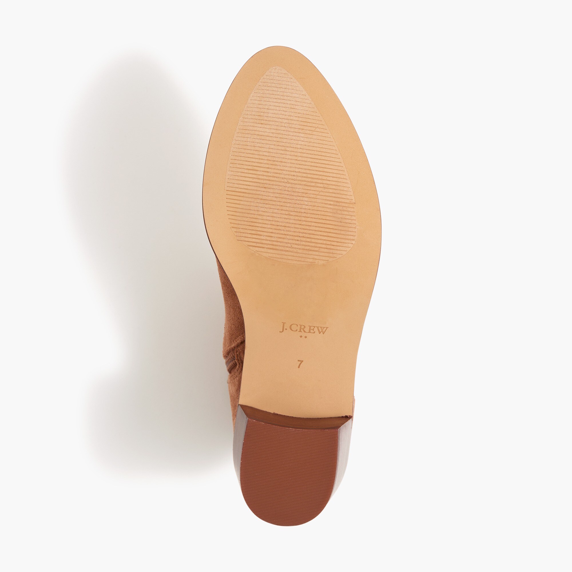 Sueded boots
