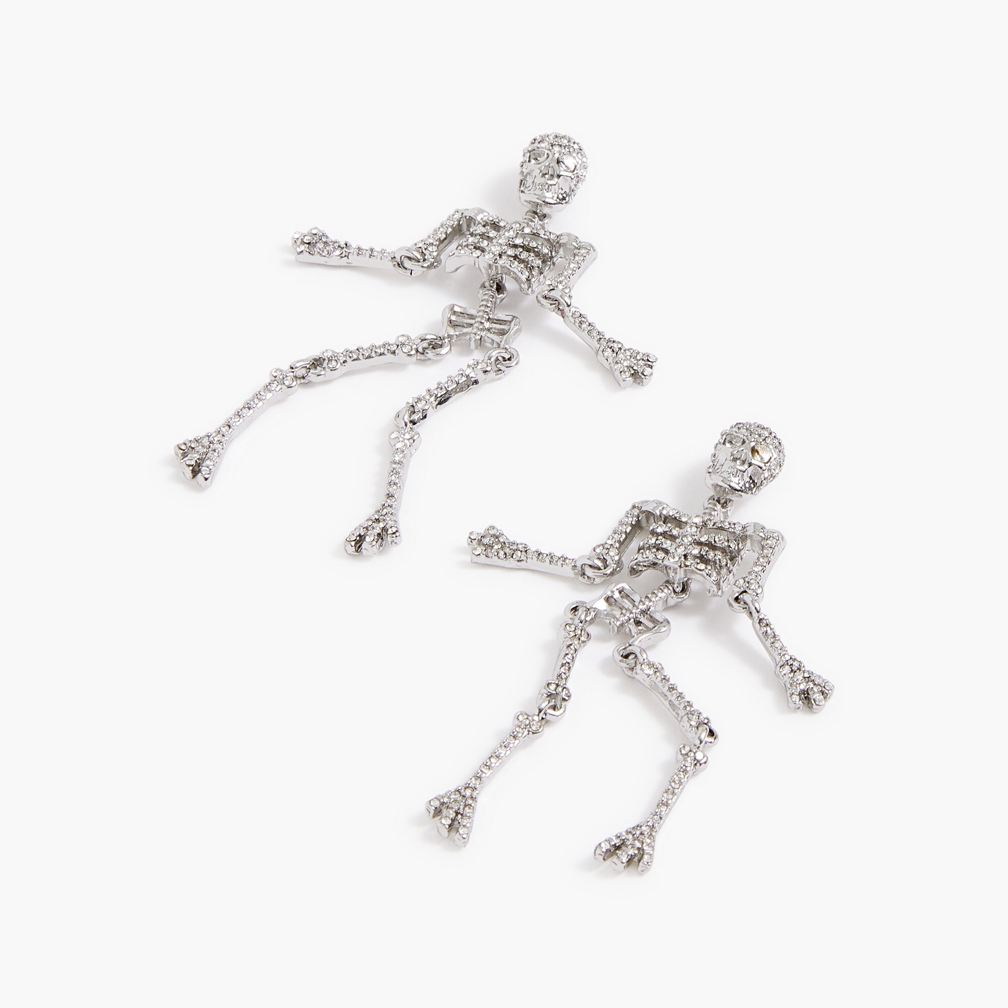 Skeleton statement earrings - image 2