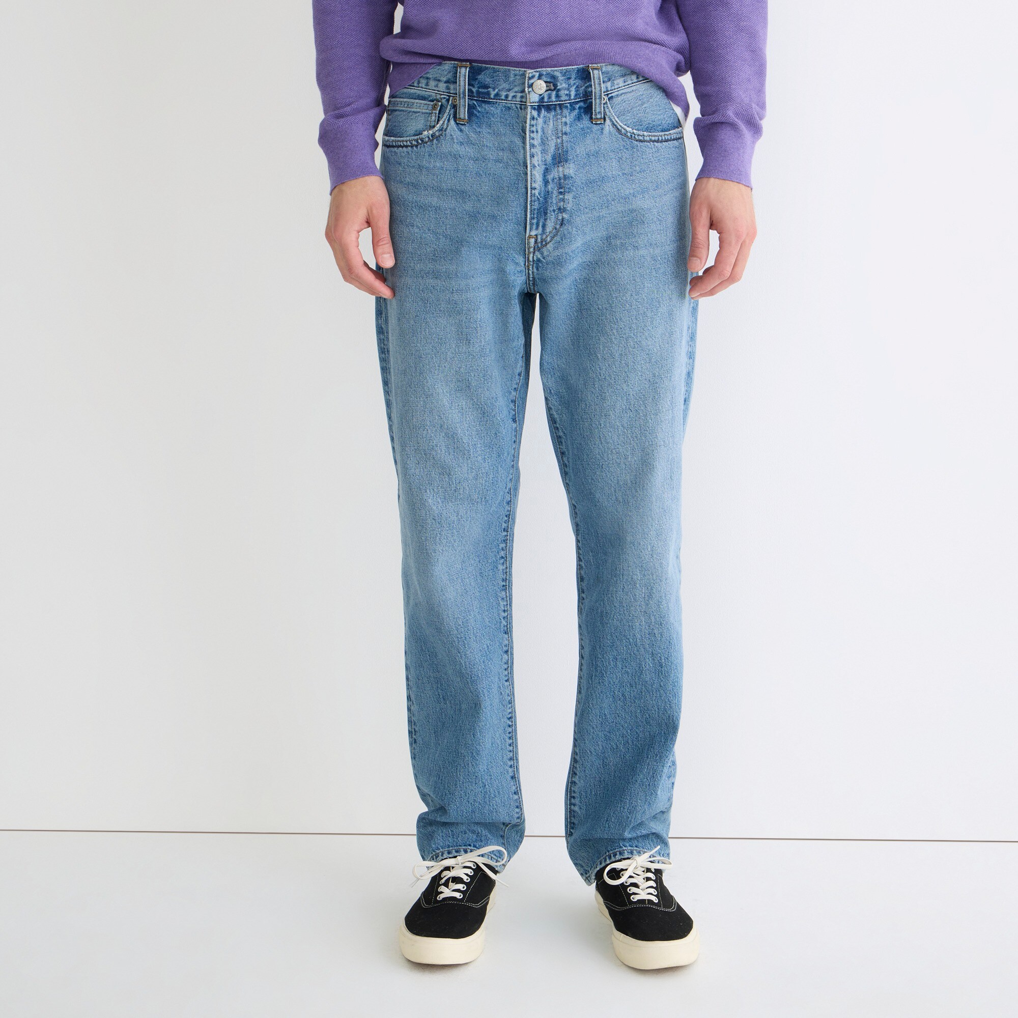 j.crew: classic jean in medium wash for men