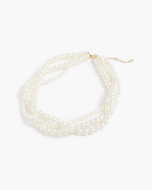  Twisted pearl necklace