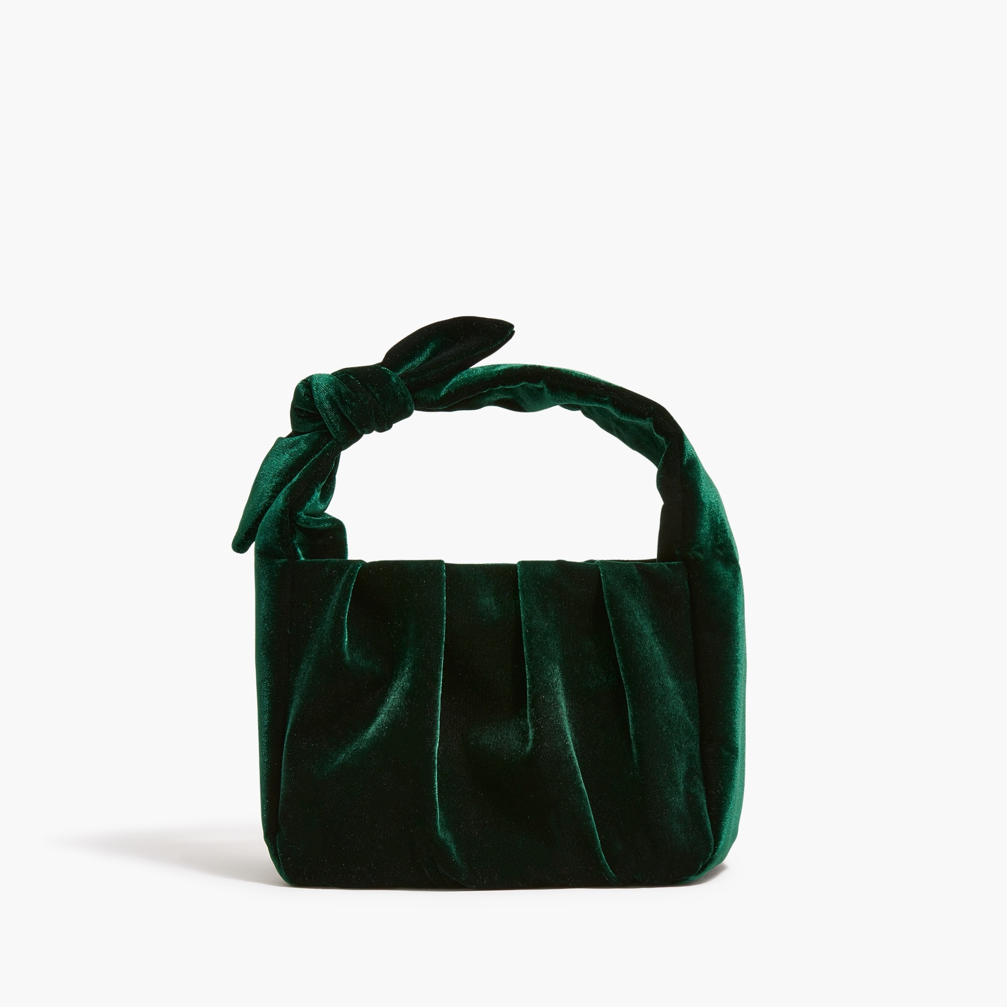 Velvet handbag
