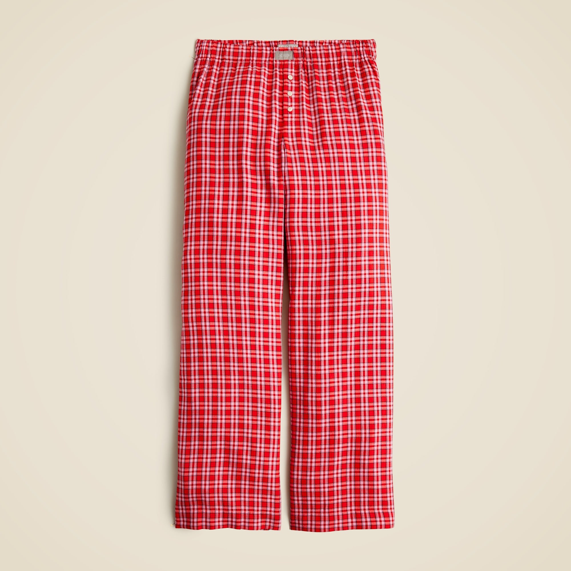 Flannel pajama pant in tartan