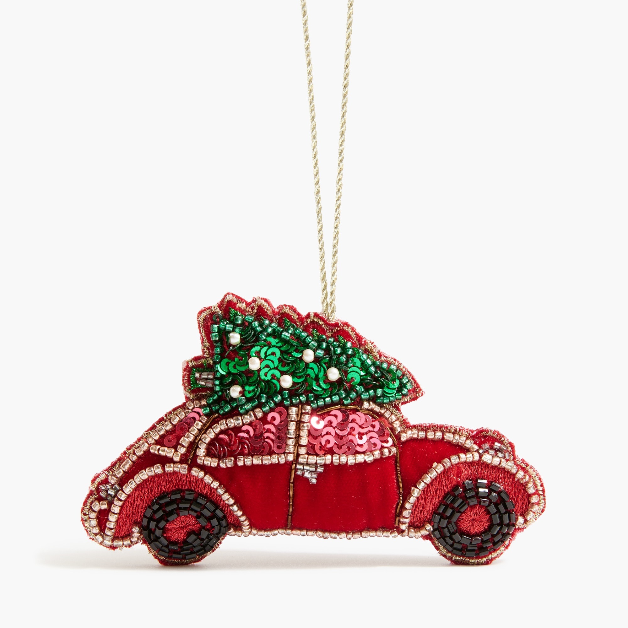 Holiday car ornament
