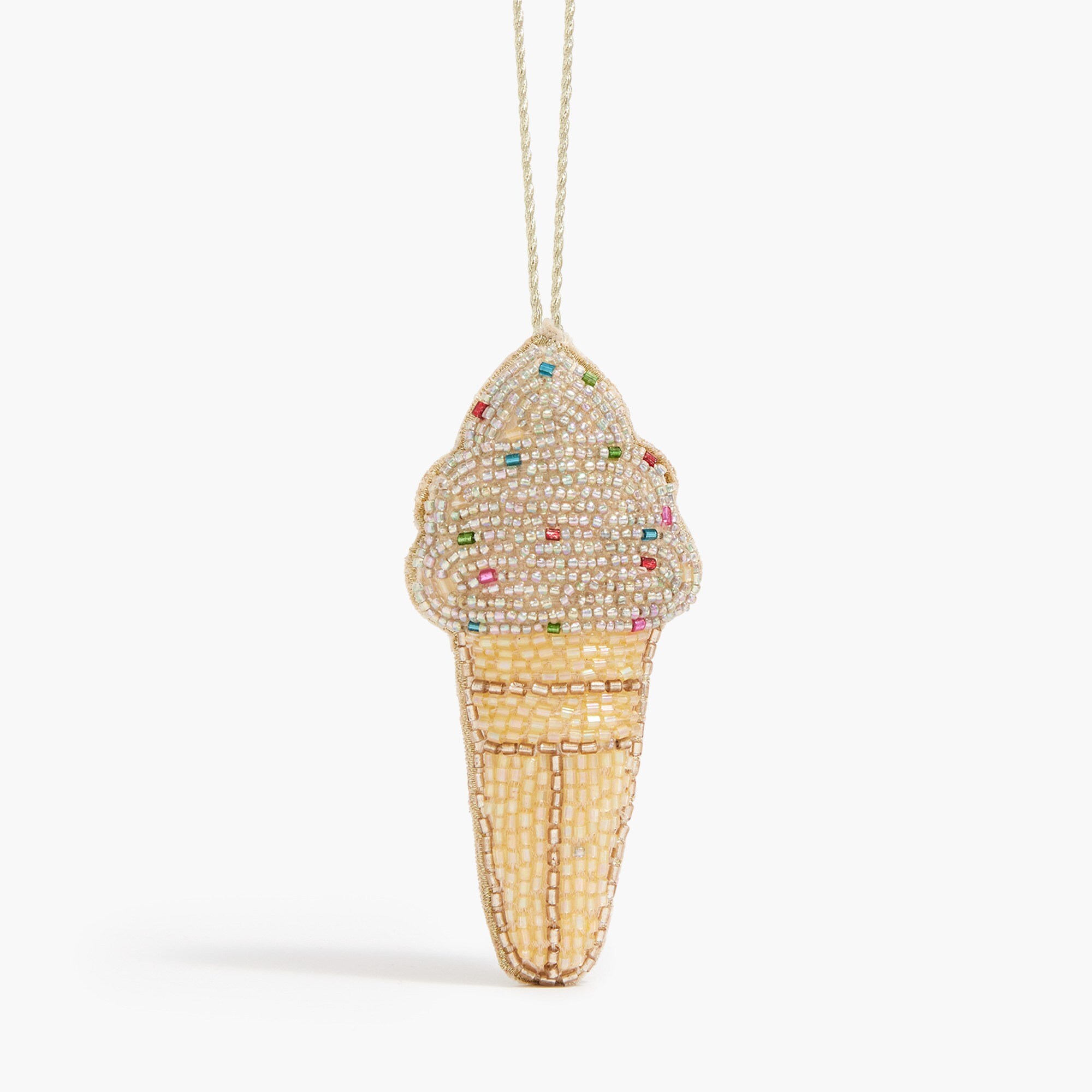 Ice cream cone ornament
