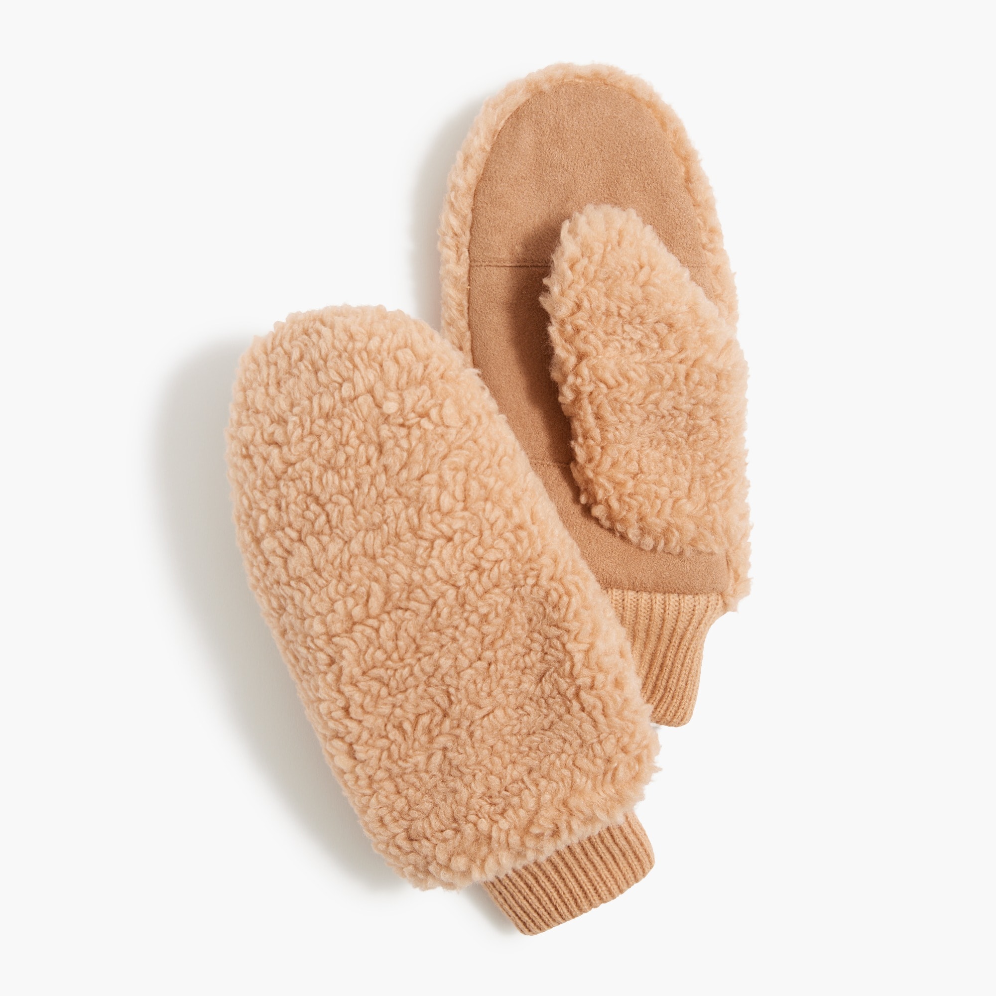 Sherpa mittens