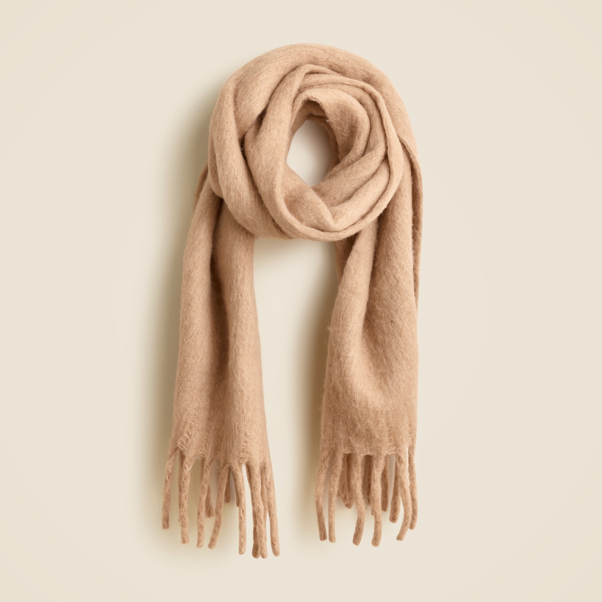 womens Brushed woven scarf