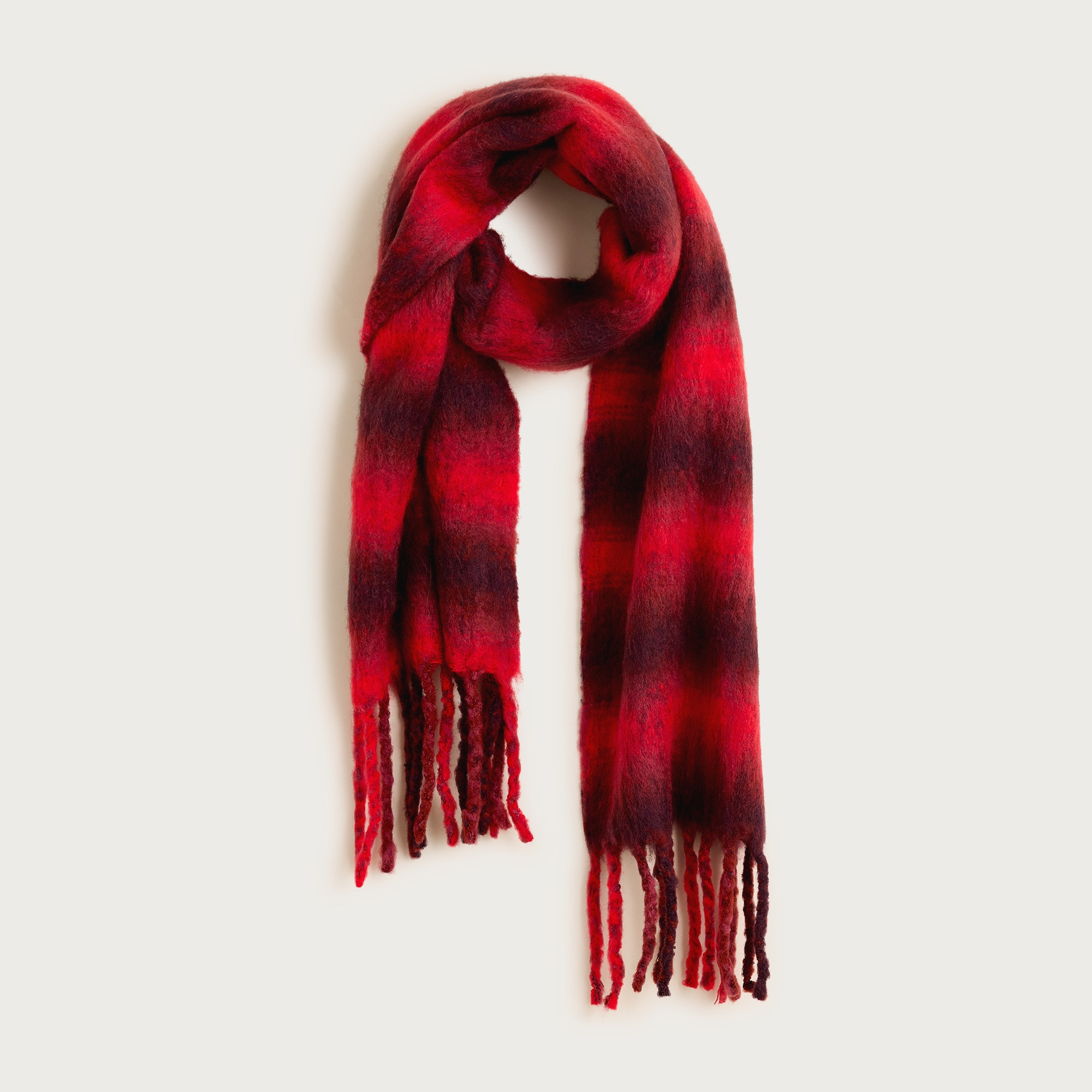  Brushed woven scarf