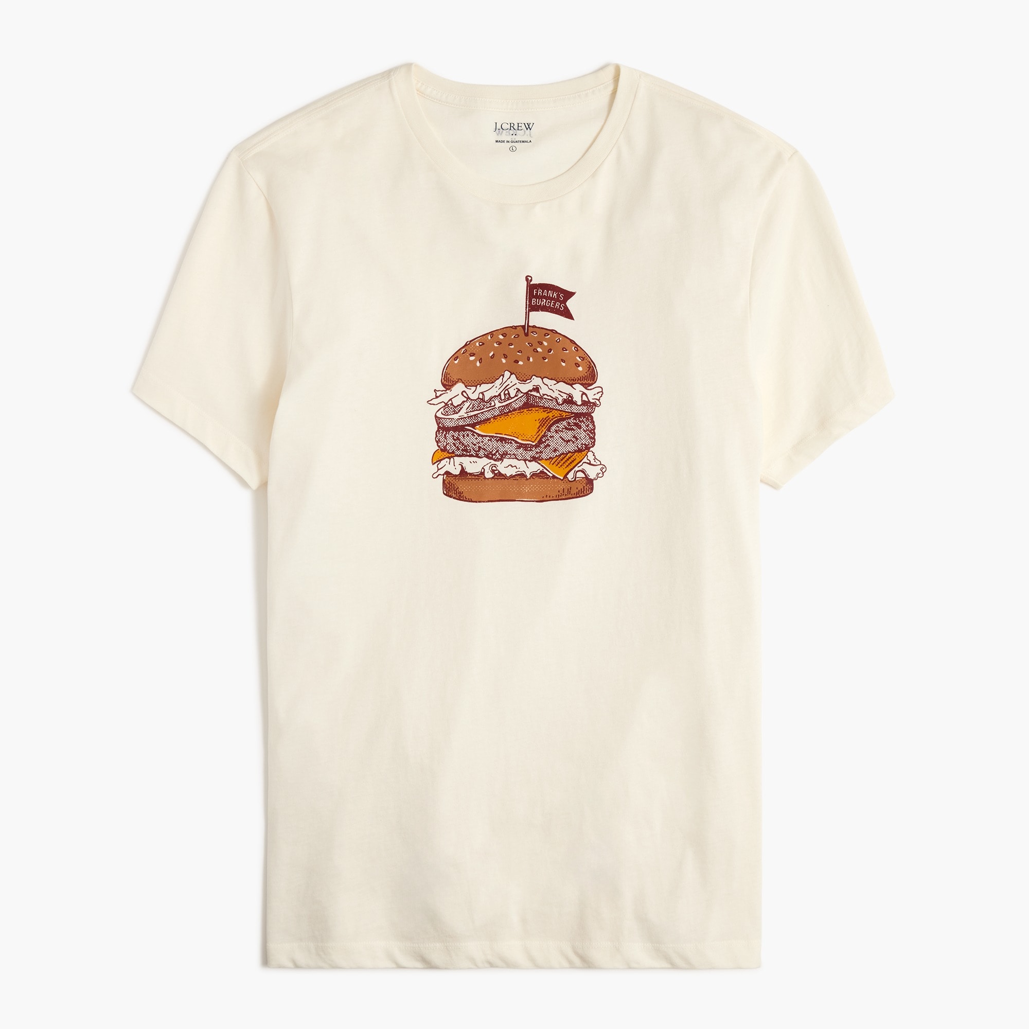 "Frank's burgers" graphic tee