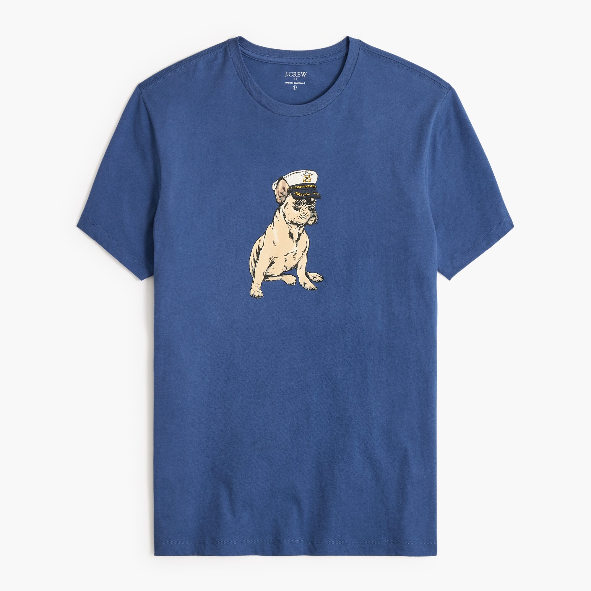 french bulldog graphic tee for men