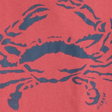 Fishing stream graphic tee DUSTY RED