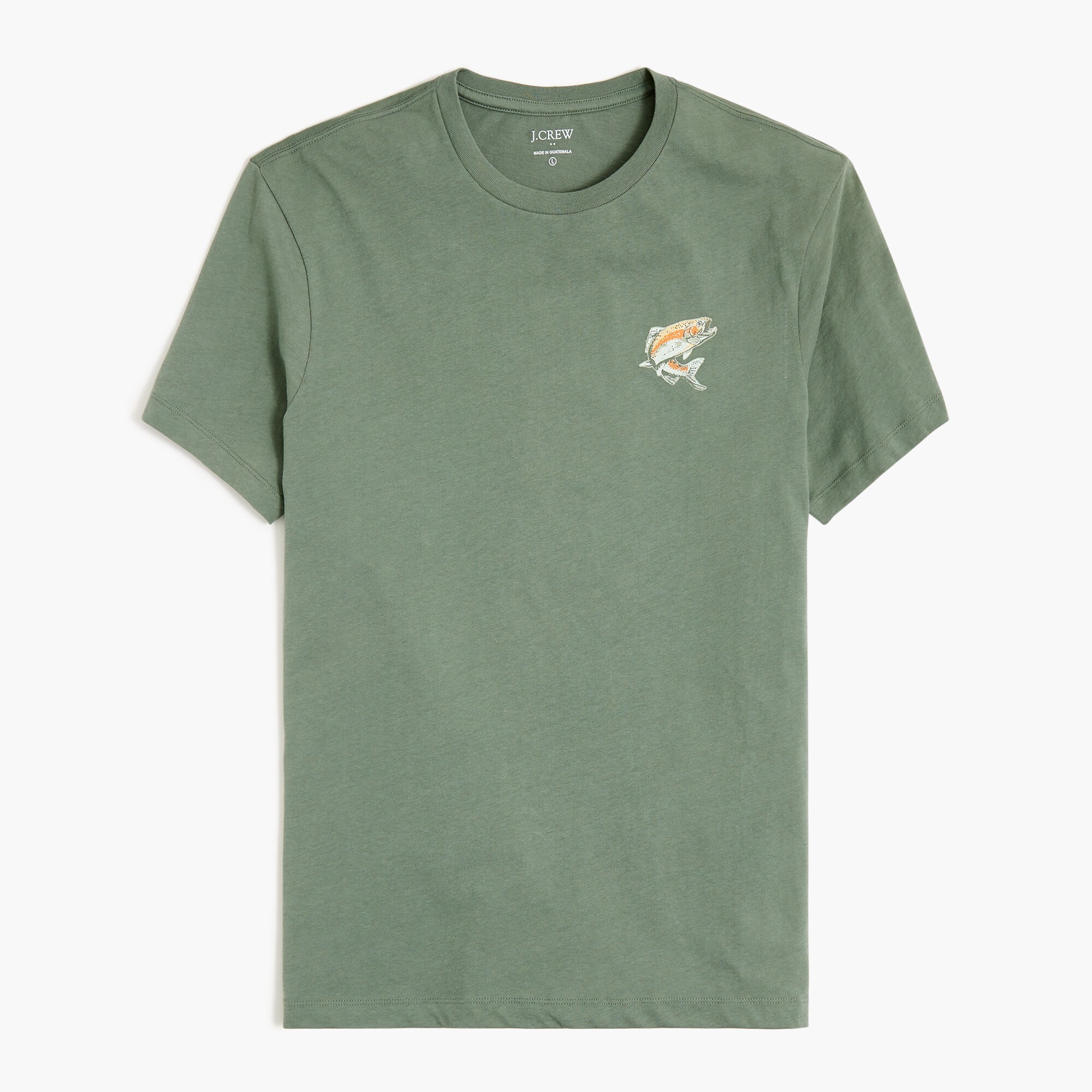 Fishing stream graphic tee