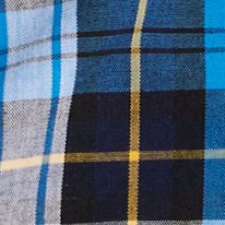 Boys' plaid washed shirt BLUE SAPPHIRE WHITE factory: boys' plaid washed shirt for boys