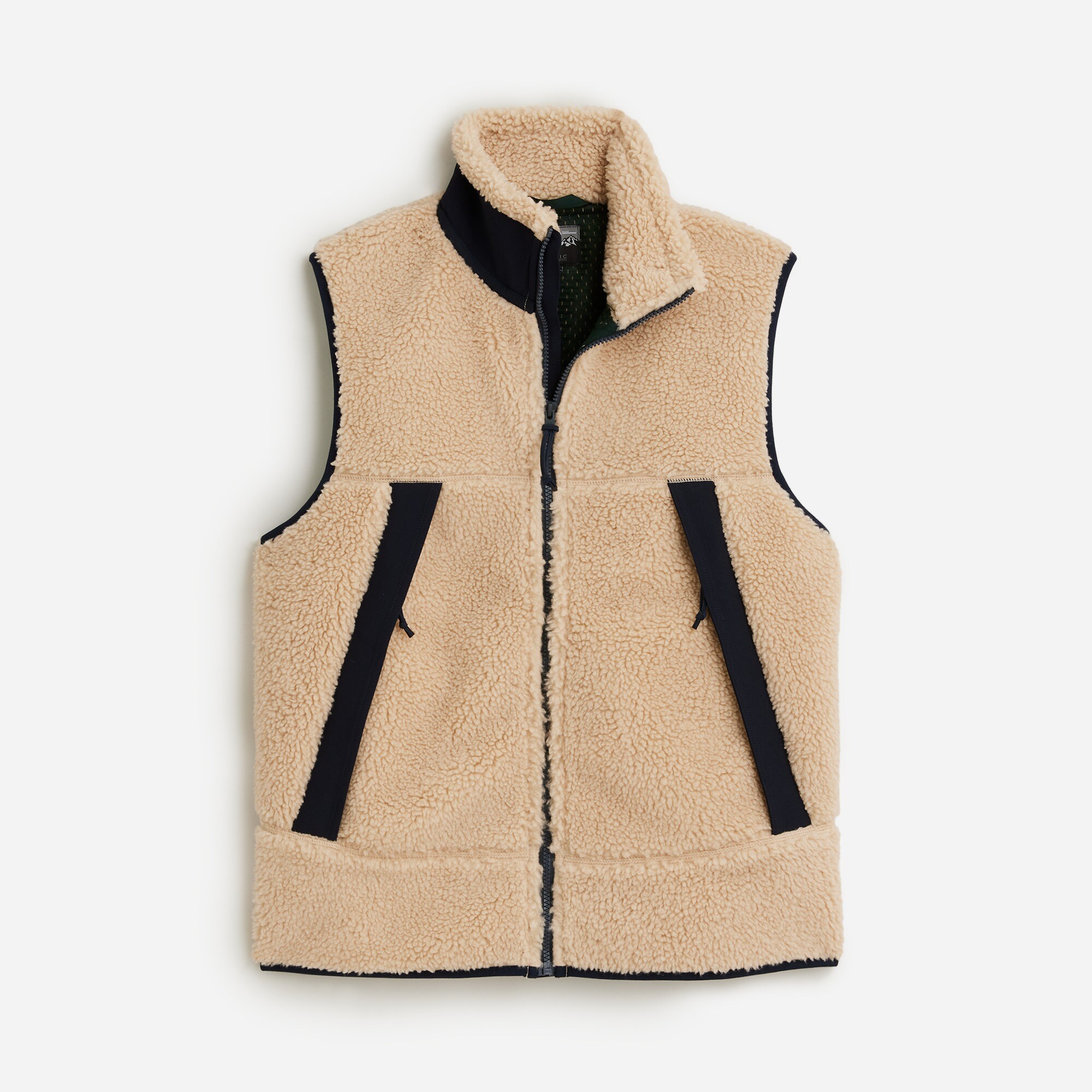  Nordic sherpa fleece vest