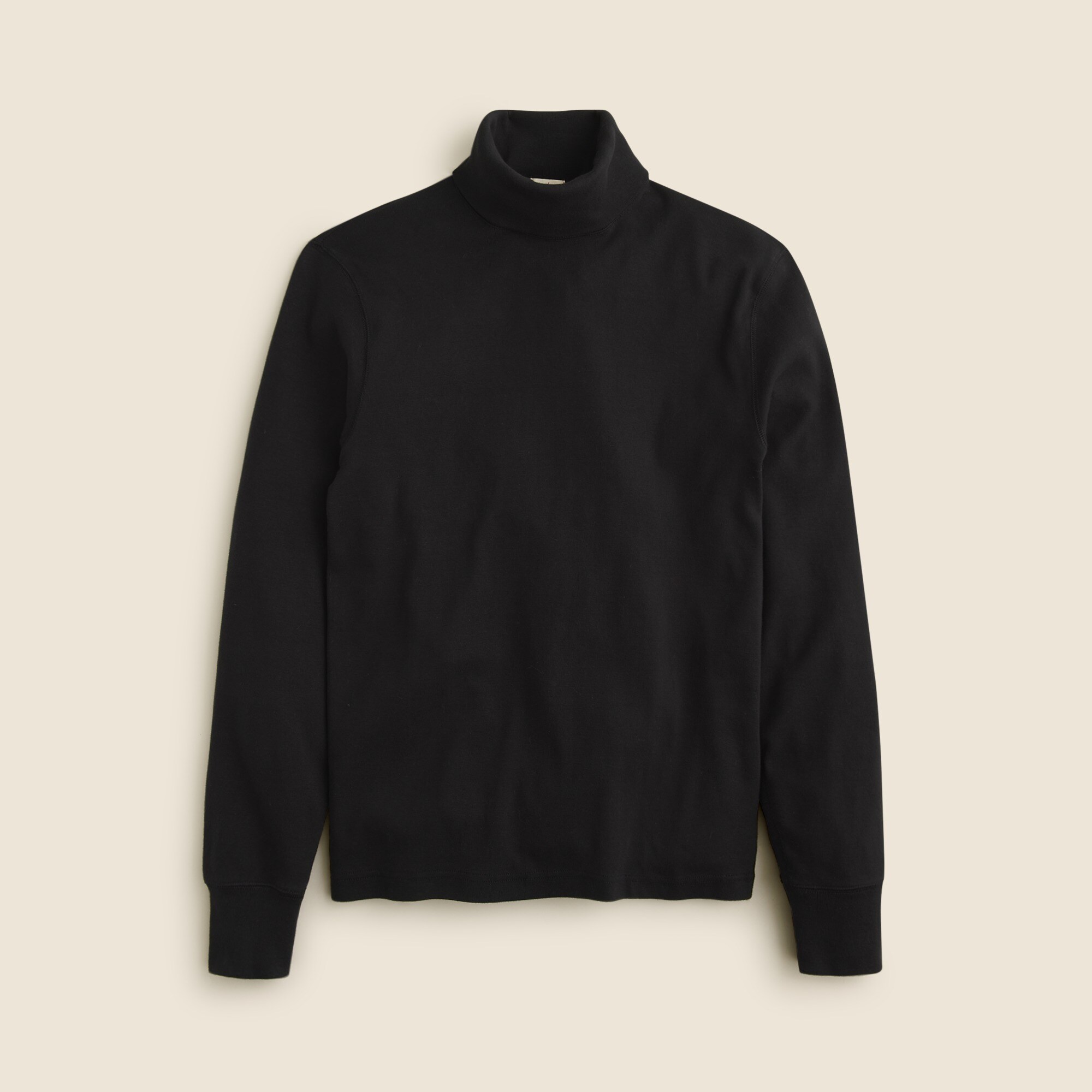 Heritage brushed rib-knit turtleneck