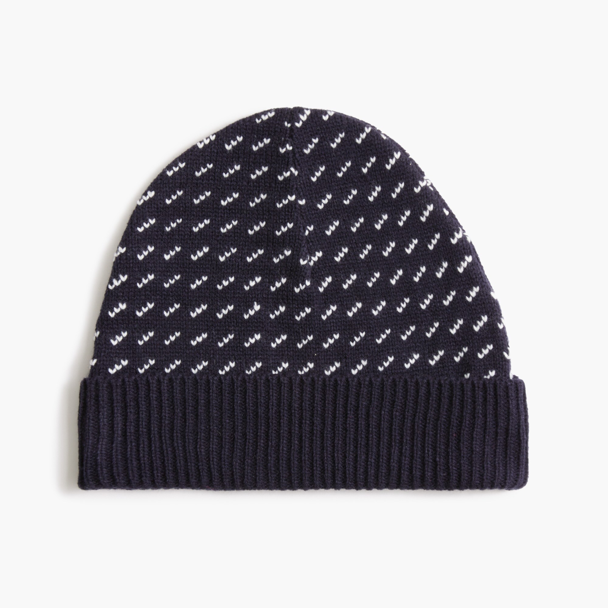 printed beanie for men