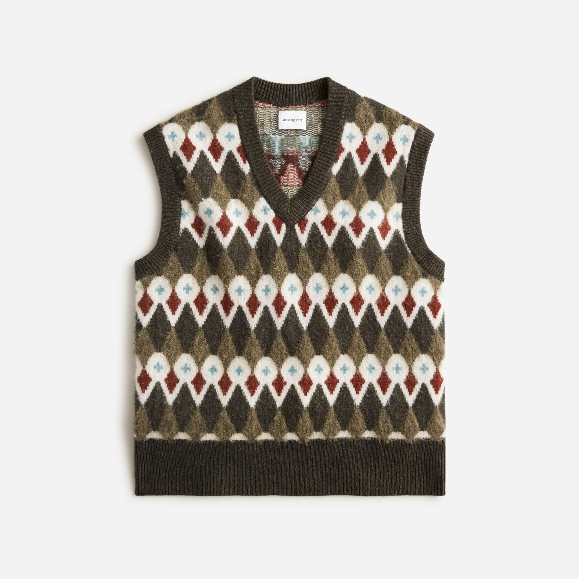  Norse Projects&trade; Melvin merino wool-blend sweater-vest