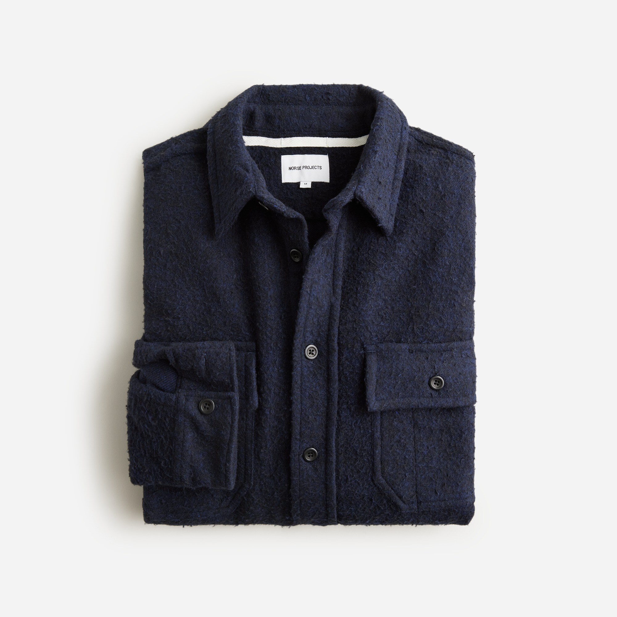  Norse Projects&trade; Silas Italian cotton-blend overshirt