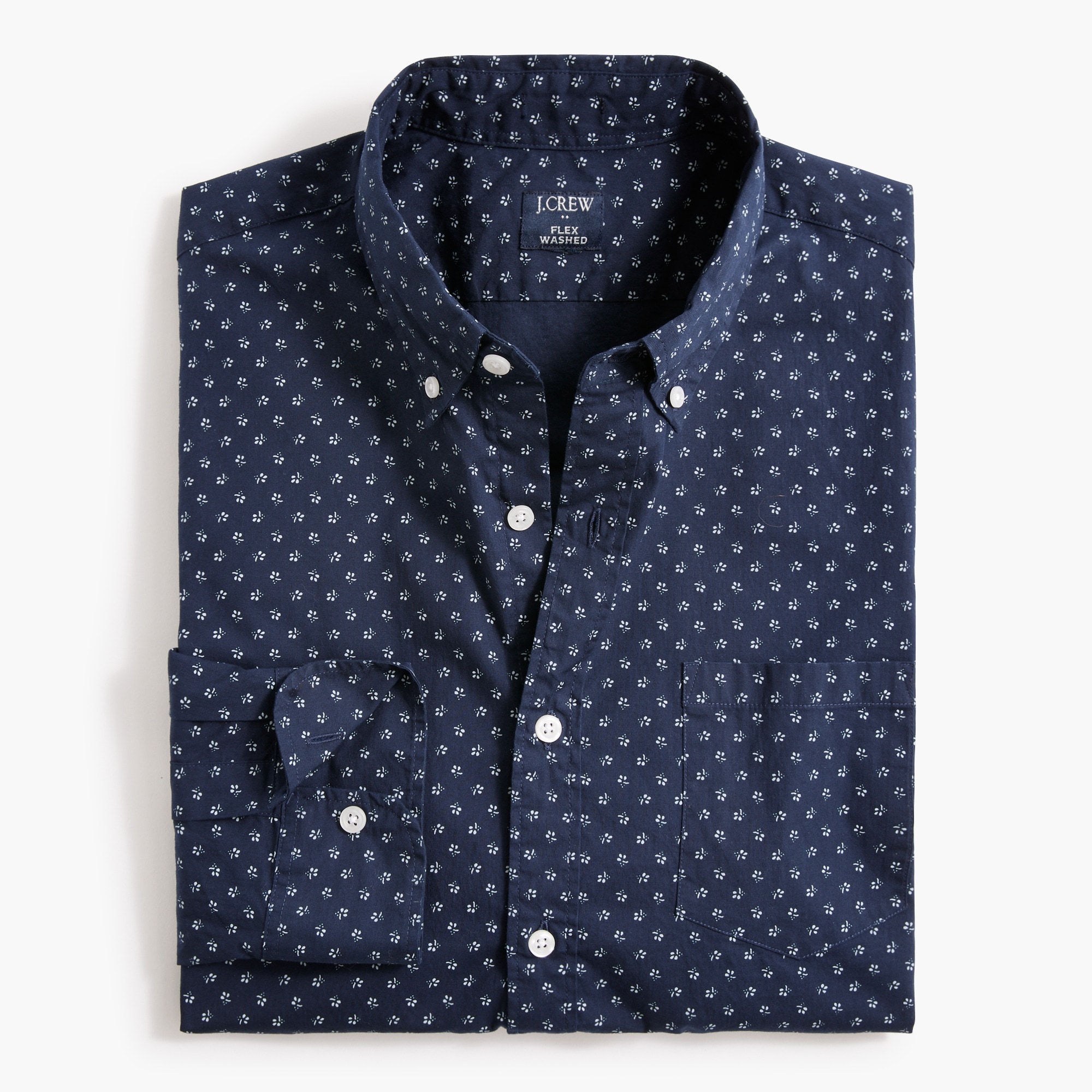 Printed flex casual shirt
