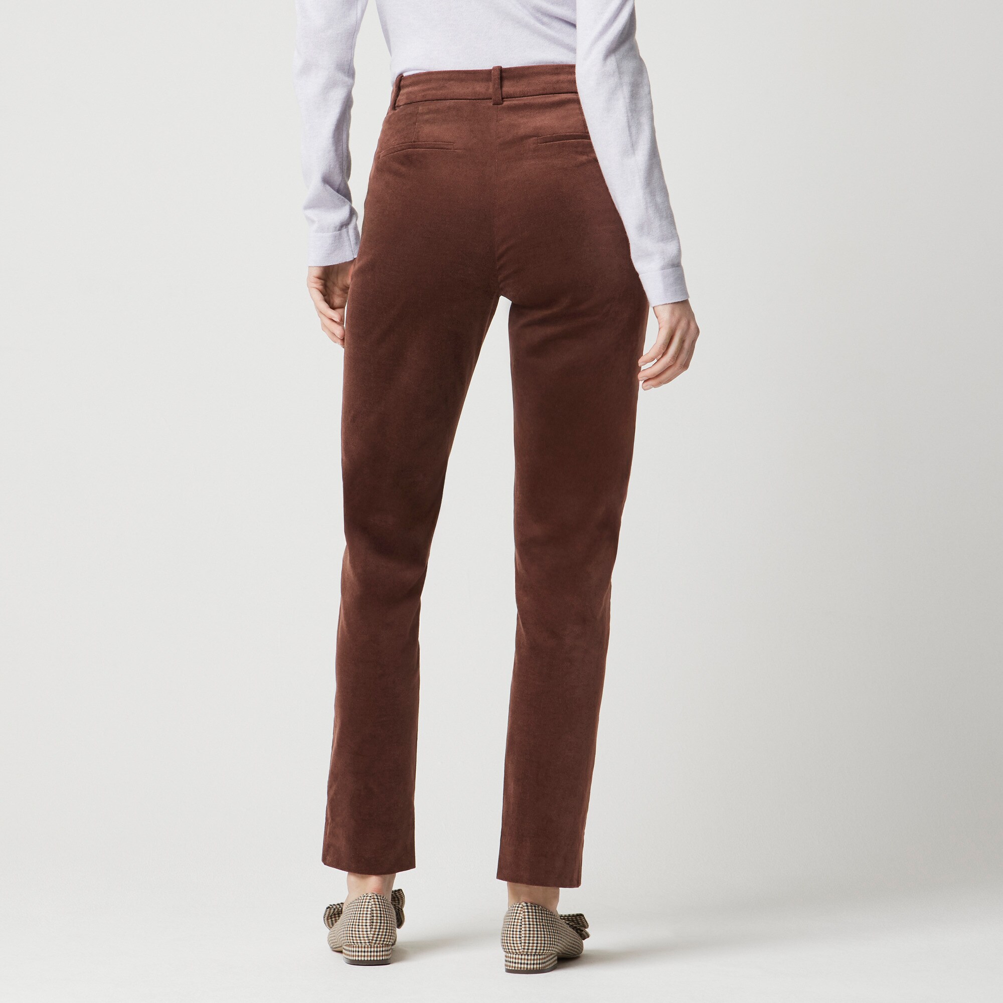 Printed High-rise Girlfriend Chino Pant For Women | Factory