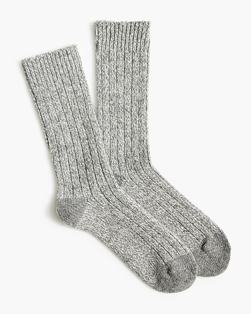  Wool-blend socks