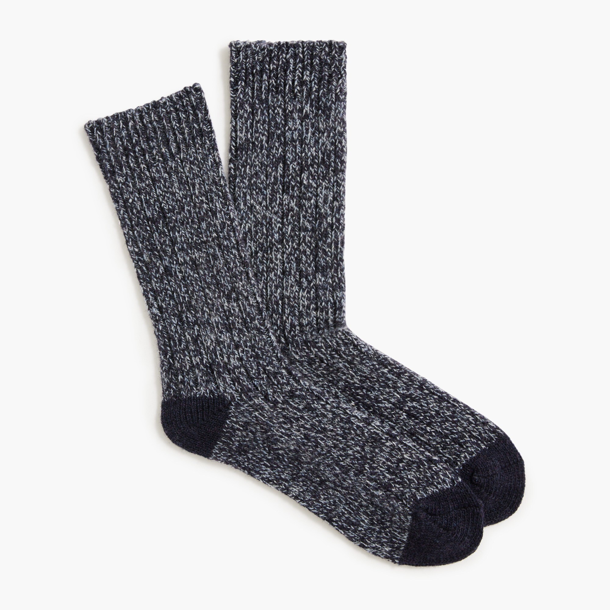 Wool-blend socks