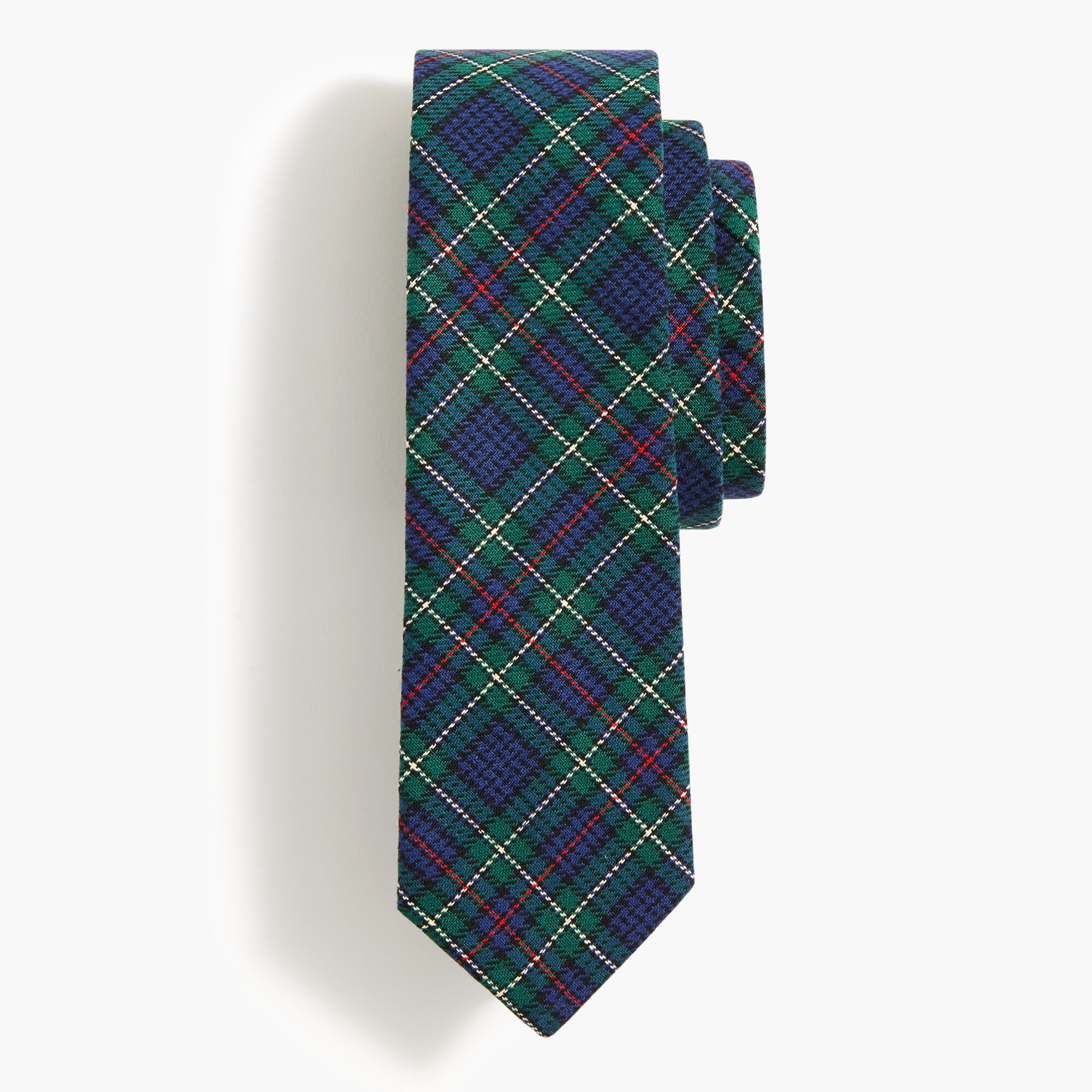 factory: plaid tie for men