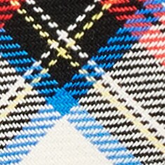 Tartan tie WHITE OUT PLAID SALT MU factory: tartan tie for men