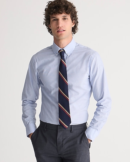 j.crew: ludlow premium fine cotton dress shirt with button-down collar for men