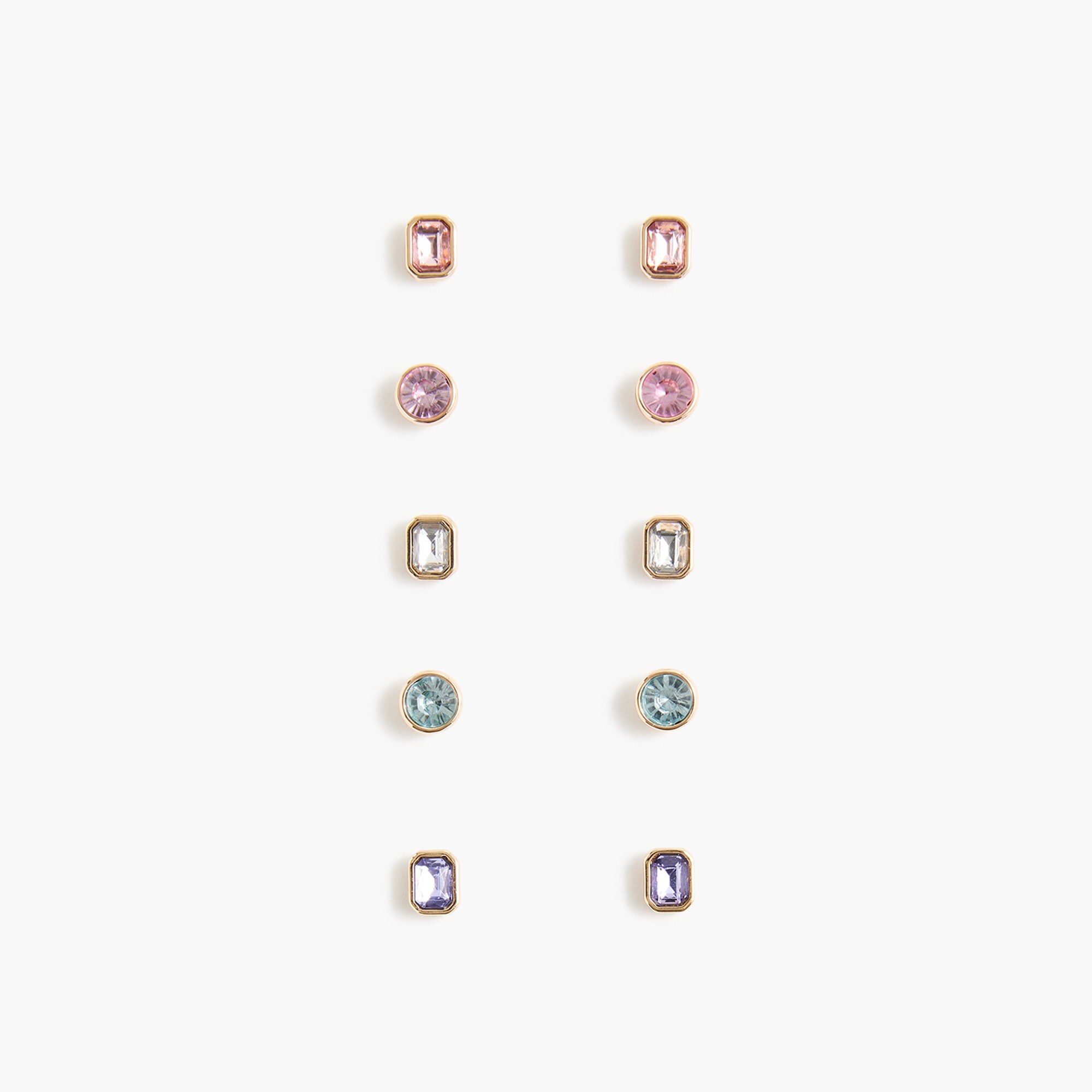 Girls' gemstone earrings