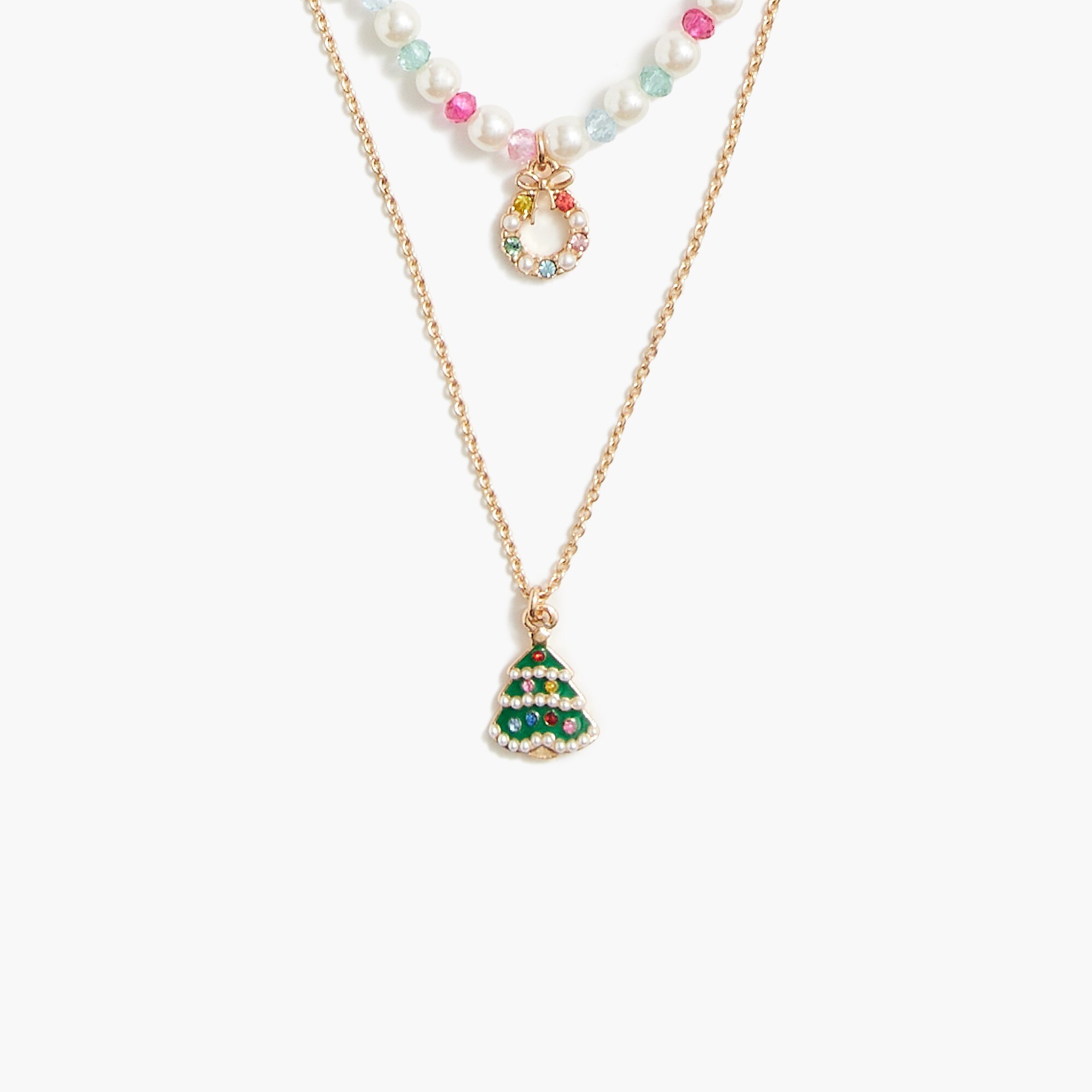 Girls' wreath necklace
