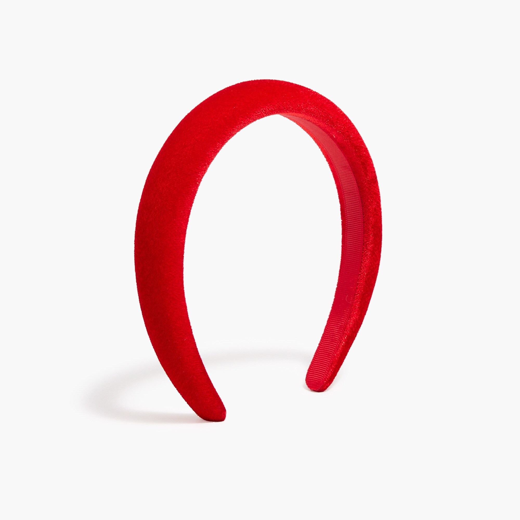 girls' velvet padded headband for girls