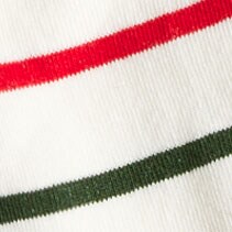 Tipped-stripe socks INDIGO NATURAL NAVAL 