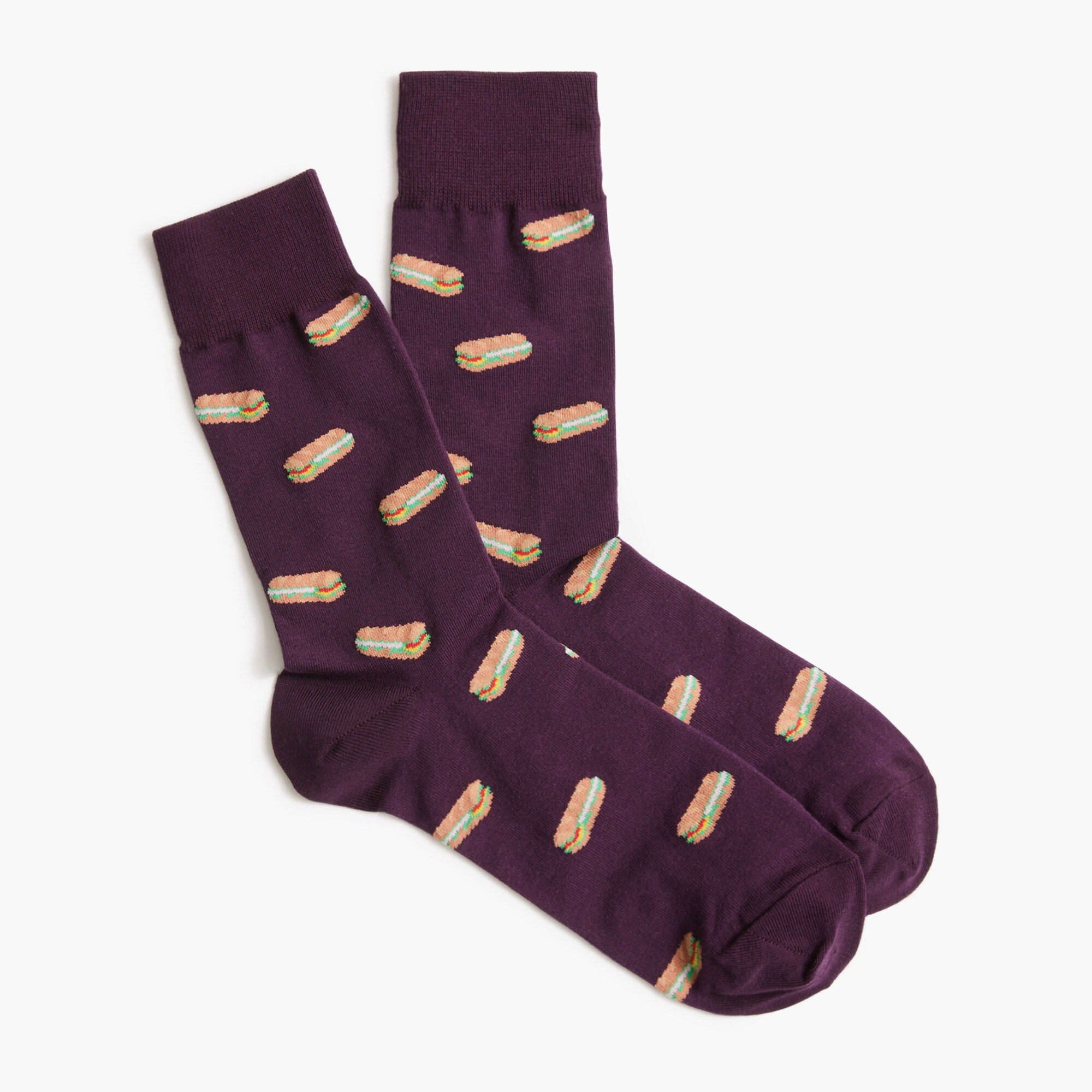 sandwich socks for men