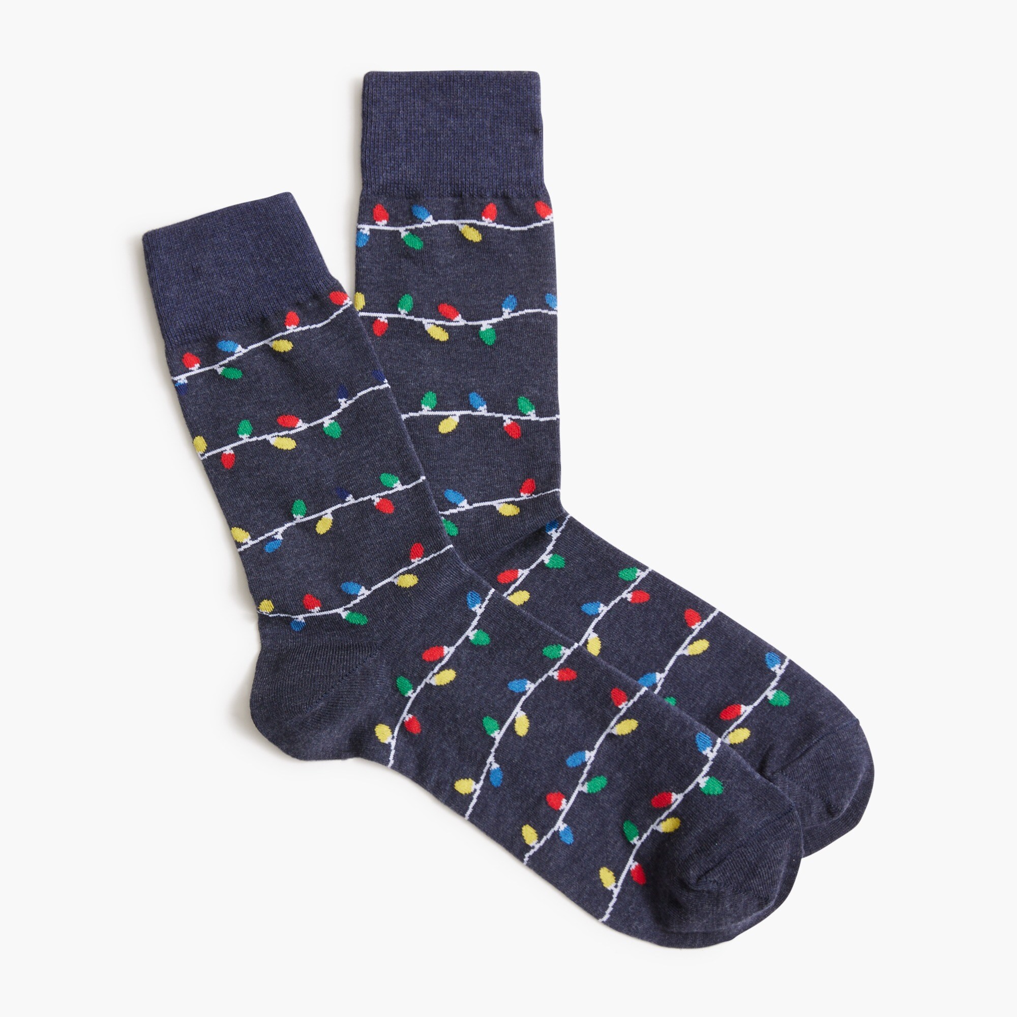 Christmas lights socks