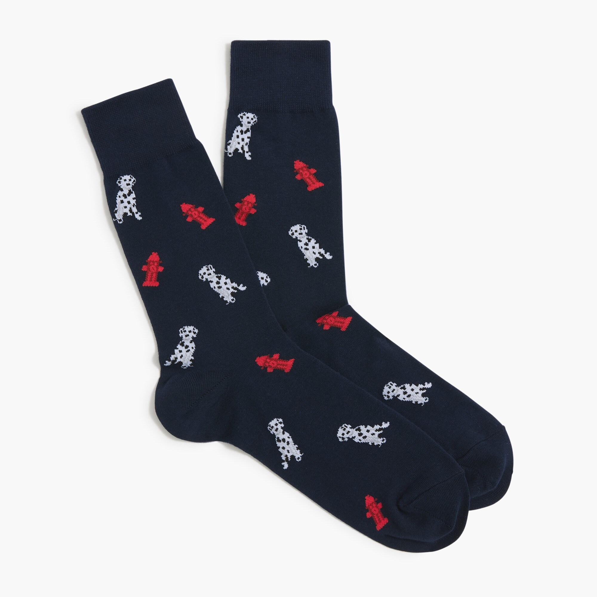 Dalmatian socks