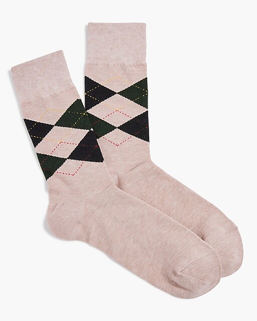mens Argyle socks