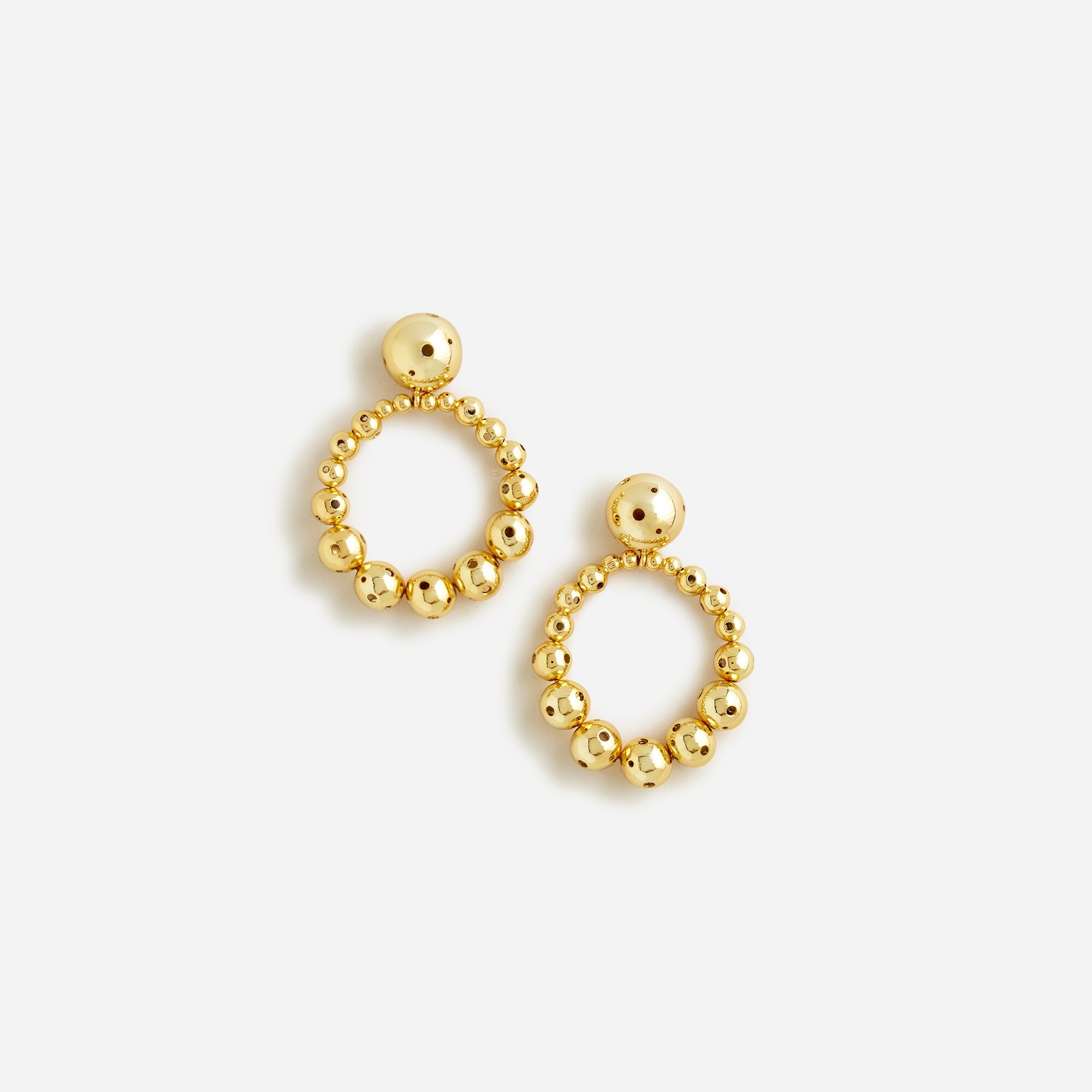 Limited-edition Paula Mendoza Jewelry X J.Crew circular drop earrings